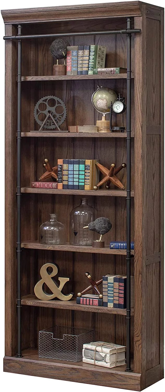 Fully Assembled Brown Bookcase E7150